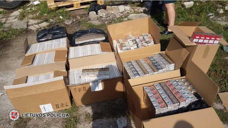 Klaipėdos centre – nelegali degalinė su kontrabandinėmis cigaretėmis