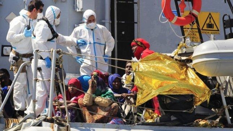 Italijos premjeras prašo Europos solidarumo gelbstint migrantus   