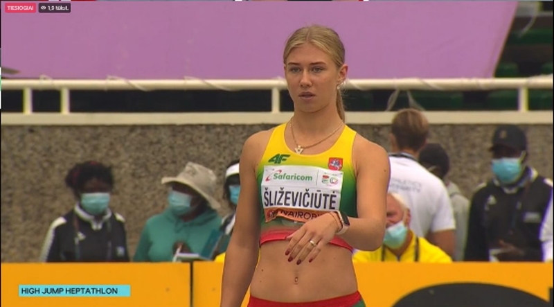 Septynkovininkė A. Šliževičiūtė pasaulio jaunimo čempionate – šešta