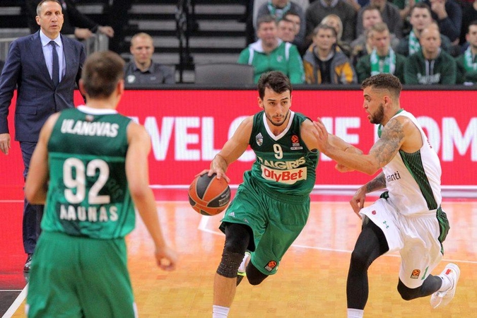 "Žalgirio" krepšininkai Stambule patiesė "Daruššafaka" ekipą