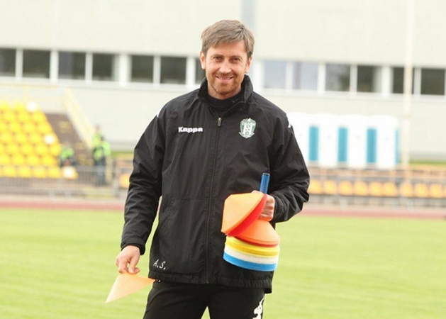 Vilniaus „Žalgirio“ futbolininkams laikinai vadovaus A. Skerla