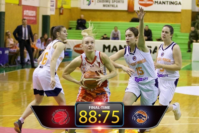 „Sūduvos“ krepšininkės BWBL čempionate iškovojo pergalę ir patyrė nesėkmę