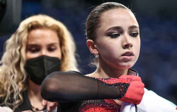 Eteri Tutberidzė ir Kamila Valijeva