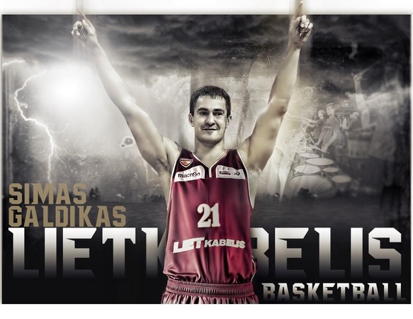 "Lietkabeliui" atstovaus vidurio puolėjas S. Galdikas