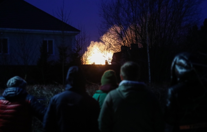 Pamaskvyje užspeistas ginkluotas įtariamasis žuvo per namo šturmą 