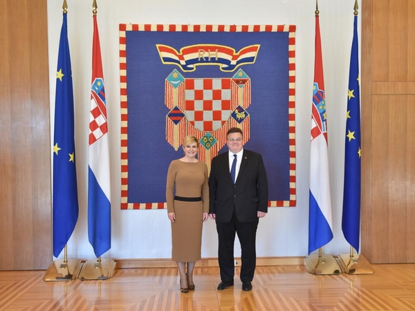 Linas Linkevičius ir Kolinda Grabar-Kitarovič