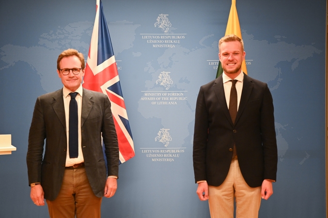 Tomas Tugendhatas ir Gabrielius Landsbergis