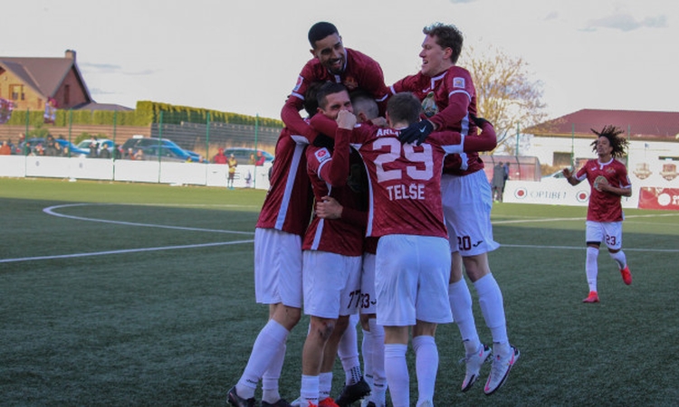 Staigmena: „Džiugas“ nugalėjo čempionato lyderius „Sūduvos“ futbolininkus