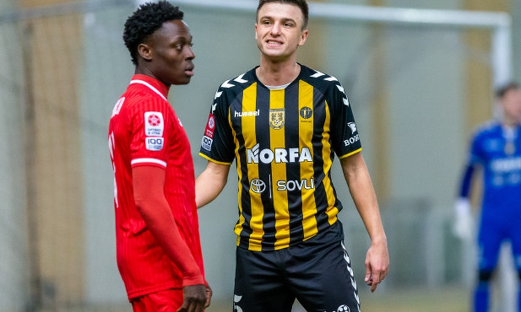 „Šiaulių“ futbolininkai svečiuose įveikė „Sūduvos“ komandą