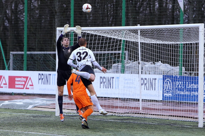 LFF taurė: "Banga" per pirmąjį pusfinalio mačą nukovė "Klaipėdos granitą"