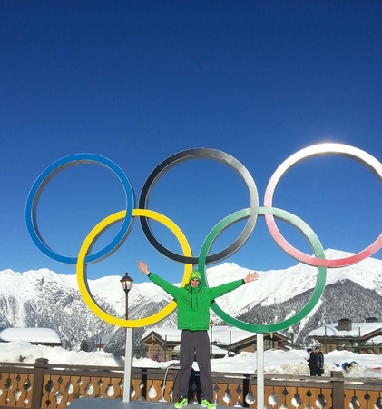  Slidininkas V. Strolia: olimpiadai pradėjau ruoštis prieš kelerius metus
