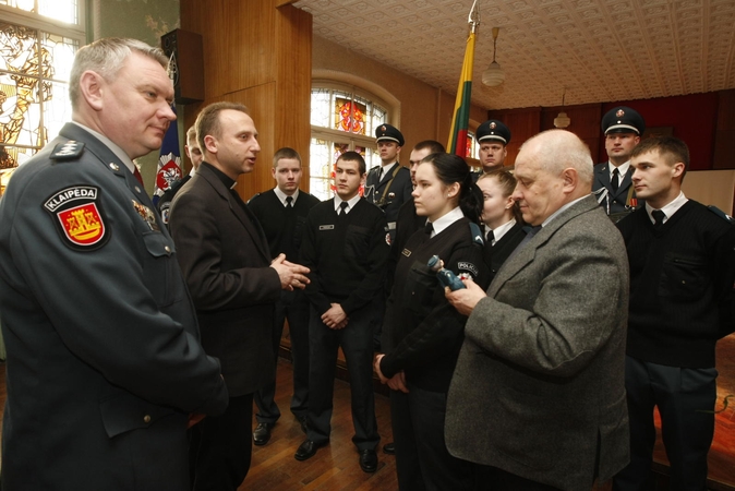 Klaipėdos policijoje - šventė