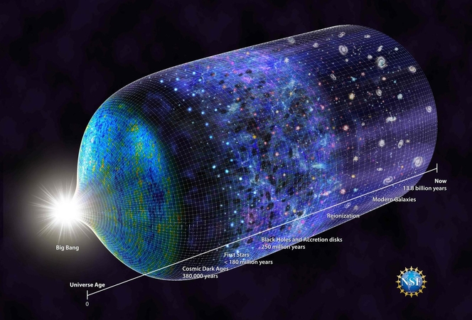 Astronomai aptiko pirmųjų žvaigždžių formavimosi pėdsakų