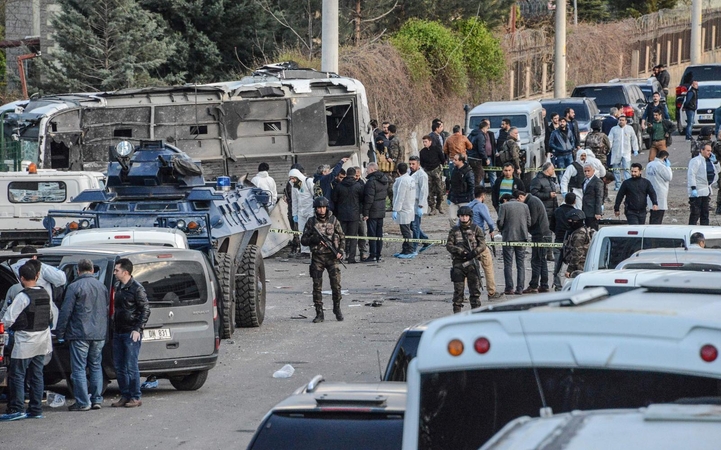 Turkijoje – stiprus sprogimas, yra aukų