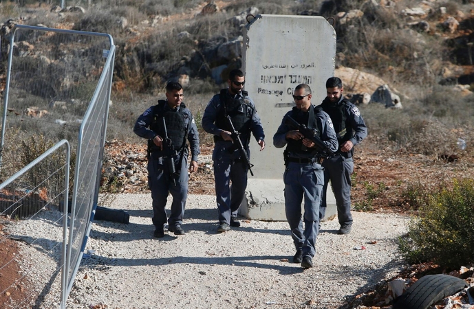 Vakarų Krante policininkai nukovė palestinietį