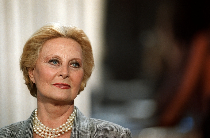 Mirė prancūzų ekrano legenda M. Morgan