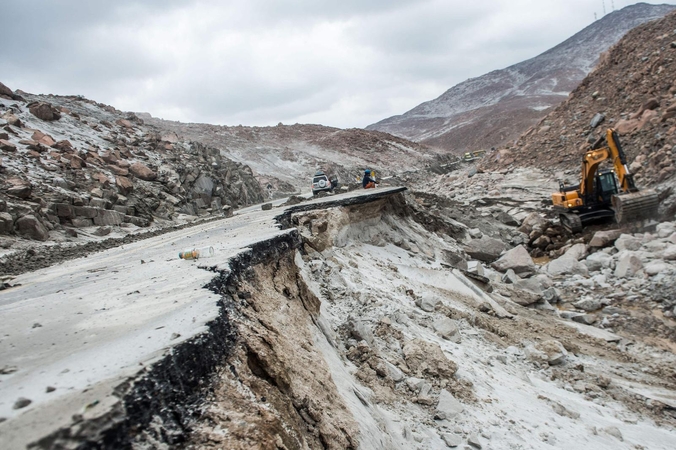 Peru potvynių aukų padaugėjo iki 15