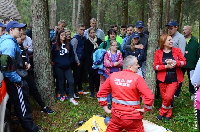 Kačerginėje vyko orientacinės edukacinės varžybos jaunimui