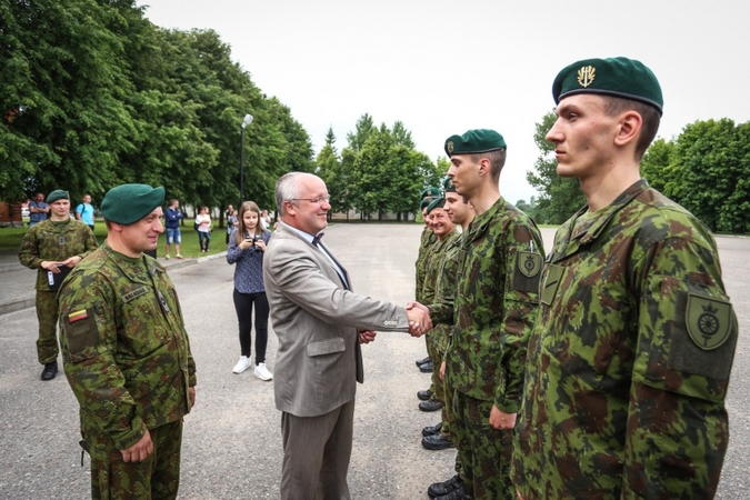 Marijampolėje – šauktinių išlydėtuvės