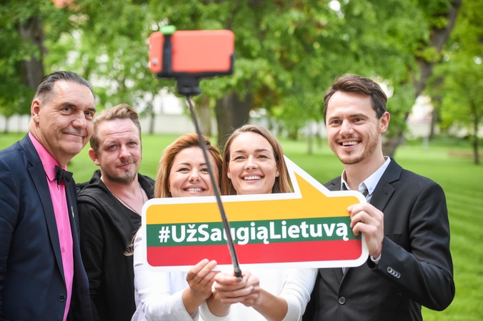Prie kampanijos „Už saugią Lietuvą“ jungiasi daugiau žinomų žmonių