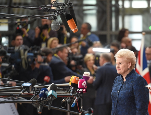 D. Grybauskaitė ragina nekeisti ES sutarčių