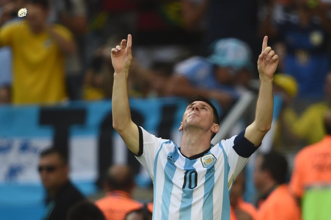 L. Messi išplėšė dar vieną pergalę Argentinos rinktinei 
