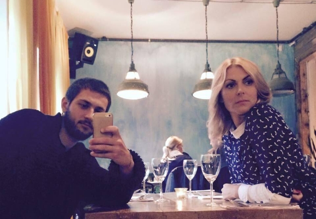 E. Jackaitė su sūnumis buvo išprašyta iš restorano