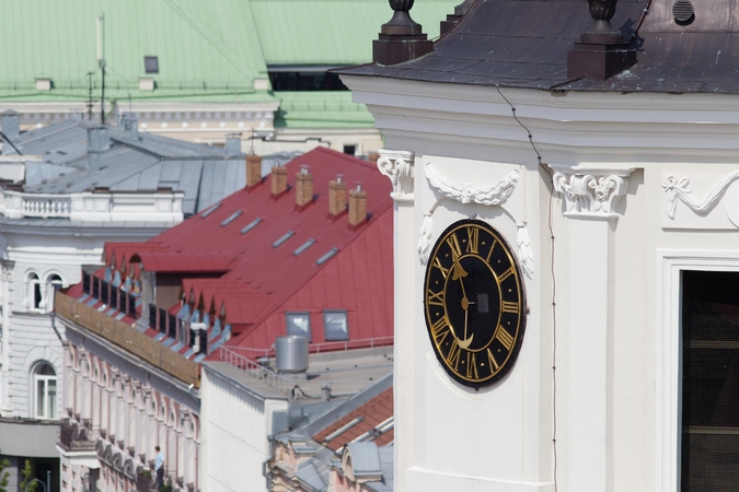 Seniausias viešasis laikrodis Lietuvoje švęs 345-ąjį gimtadienį