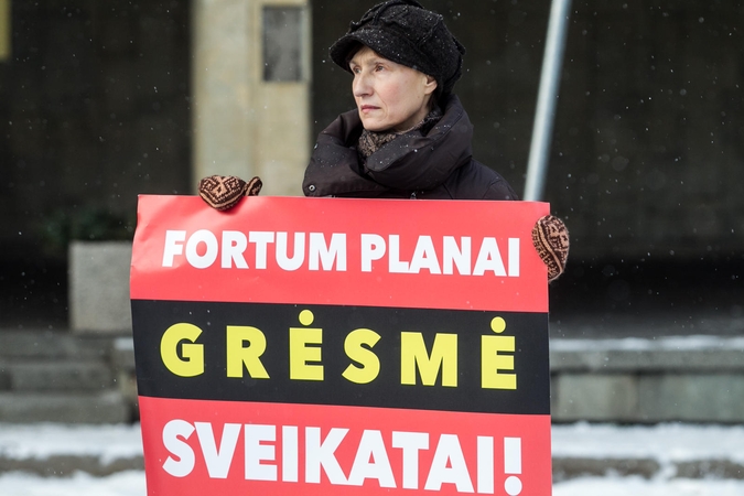 Gyventojai kovoja su „Fortum“ plėtros planais