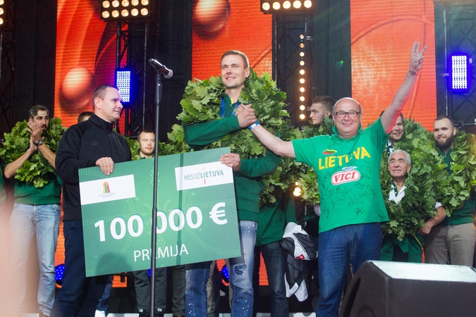 Sidabrinę rinktinę pasveikins ir Kaunas