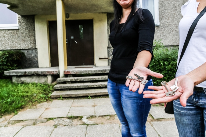 Afera: tą patį butą išnuomojo keliems žmonėms