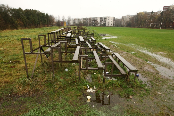 Apleistą stadioną gaivins ES pinigais