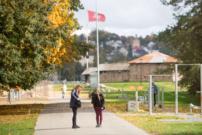 Santakos parkas nušvis ryškiau