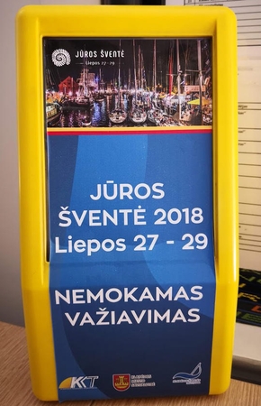 Jūros šventės metu autobusai veš nemokamai