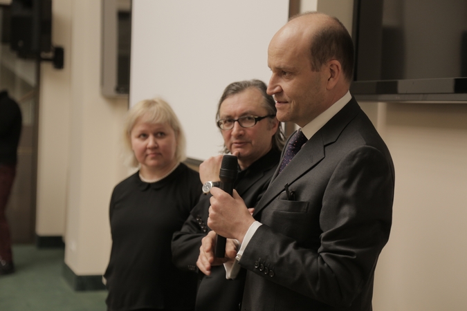 Sausakimšoje Prezidentūros salėje – filmo „Radviliada“ premjera
