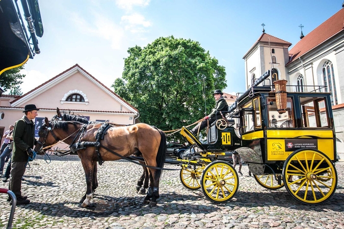 Siuntiniai į Kauną atkeliavo XIX a. pašto karietomis