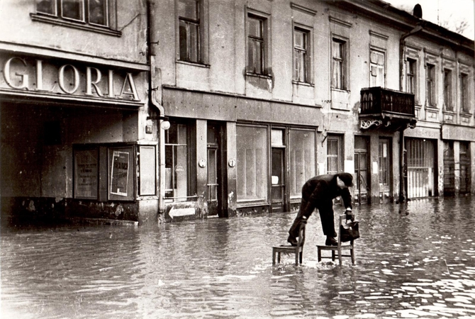 Kada potvynis užlies Vilniaus ir Kauno senamiestį?