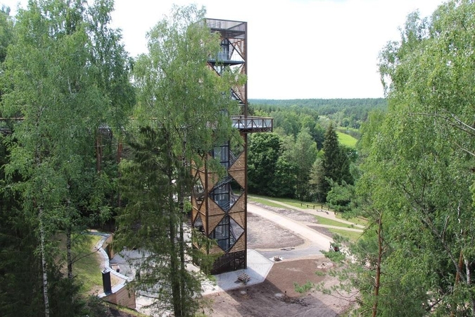 Atidaromas Anykščių perlas – Medžių lajų takas