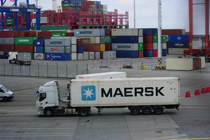 Misija: Gdansko konteinerių terminalas ėmė plėtotis tapęs „Maersk Line“ konteinerių krovos centru.