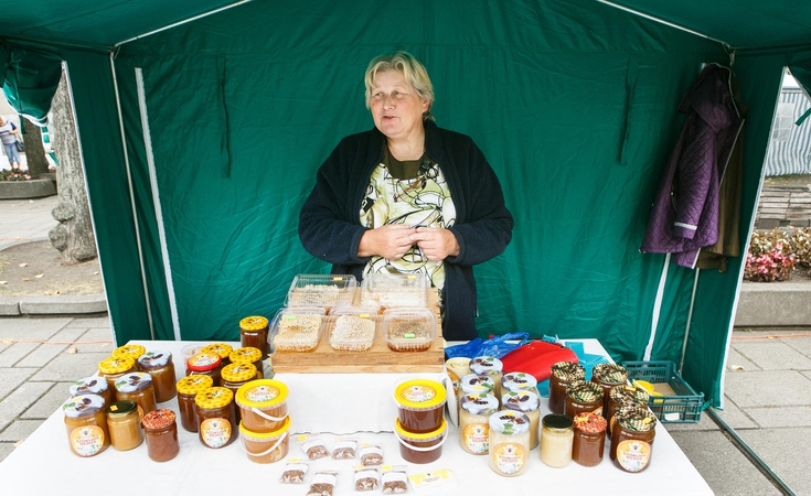 Rudens gėrybių mugėje – jokių sausros pėdsakų
