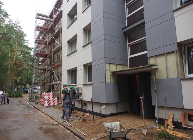 Daugiabučių renovacija gyventojams naštos neužkrovė