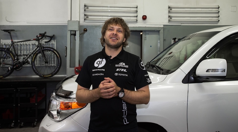 B. Vanagas – „Toyota“ ambasadorius