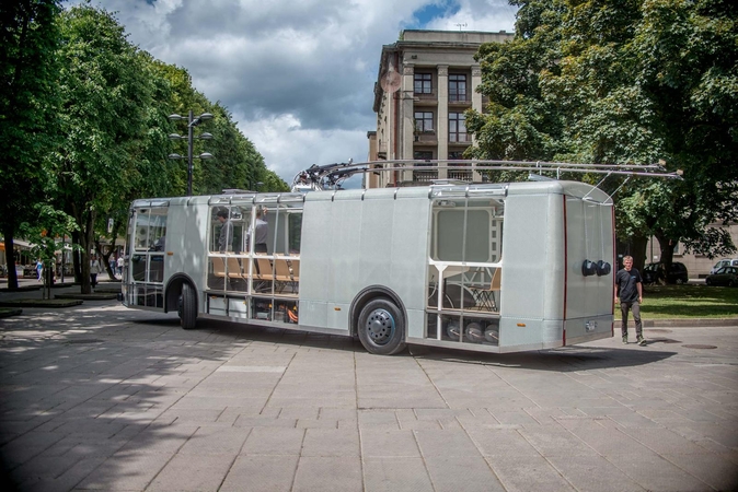 Kauno gatvėse – dar neregėtas ekologiškas troleibusas