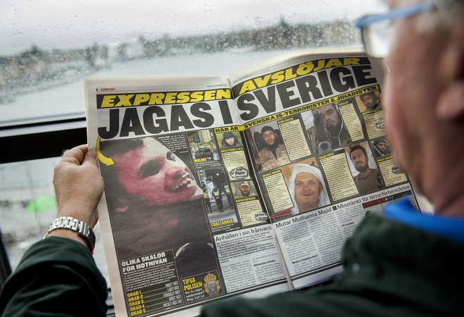 Švedijos policija suėmė teroro ataką planavusį irakietį