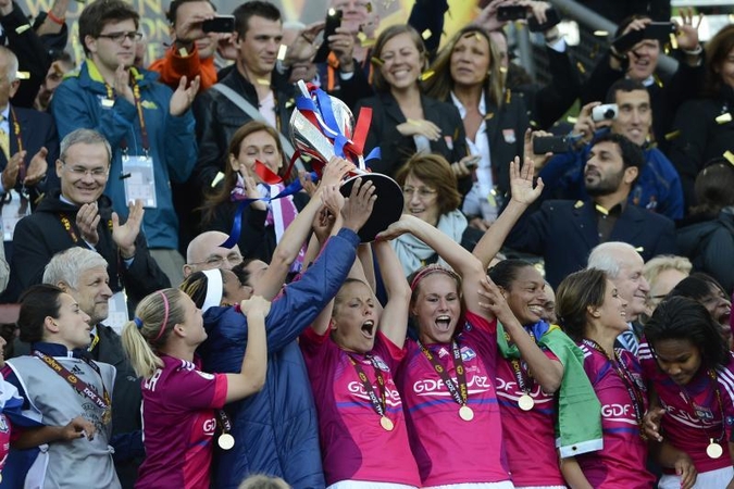 UEFA moterų Čempionų lygoje triumfavo „Olympique“