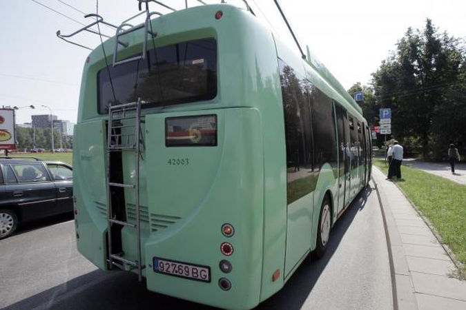 Vilniuje bus bandomi dar bent trys nauji troleibusai