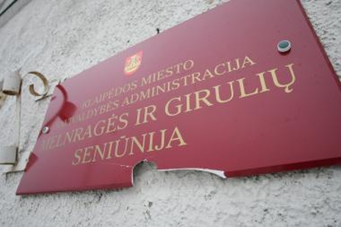 Melnragėje prakiuro vamzdis