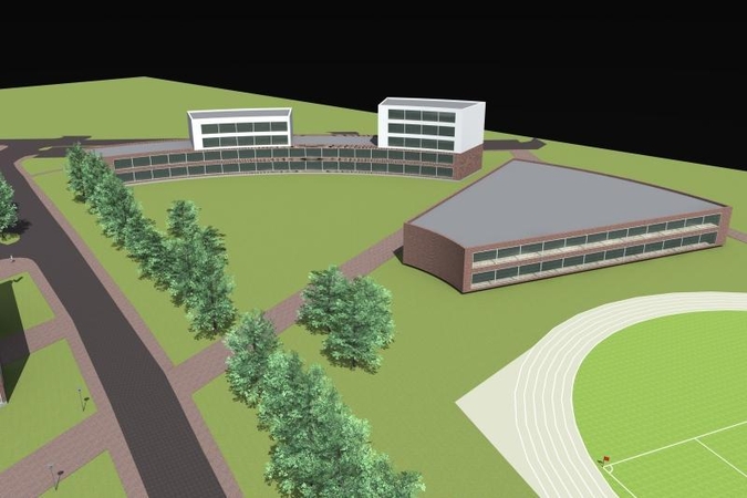 Universiteto miestelyje iškils sveikatos ir sporto kompleksas