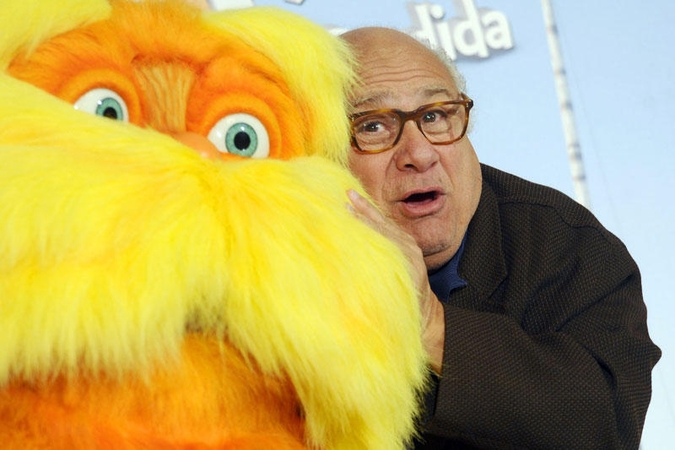 Danny DeVito prisipažino esąs panašus į Loraksą