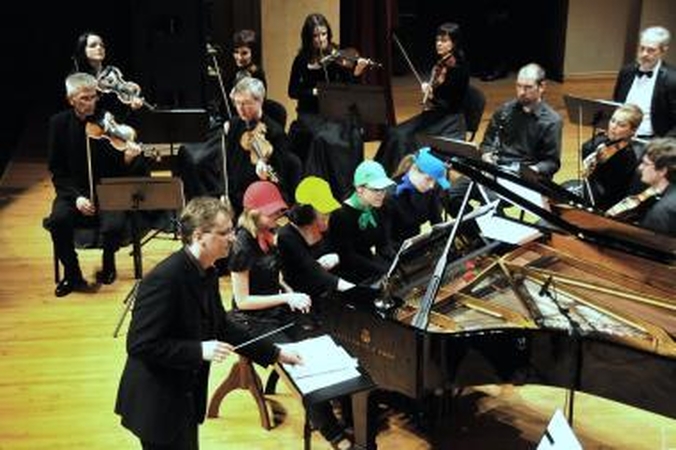 Jaunasis prancūzas – klaipėdiečių žaismingos muzikos orkestre